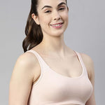 NYKD Women's Everyday Cotton Padded Sports Bra (BUY 1 GET 1 FREE ) (PACK OF 2)